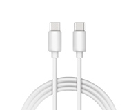 USB-C to USB-C Rounded Fast Charge Cable | 3ft | Bulk 200pc Pack | White
