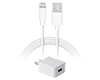 USB Wall Charger with USB-A to Lightning Cable