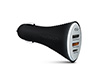 Power T3 Xtreme 55W 3-Port USB-C PD + Dual USB Fast Car Charger with PPS | Black