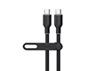 Flexi Pro USB-C to USB-C Soft-Touch Fast Charge Cable | 6ft | Black 