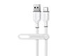 Flexi Pro USB to USB-C Soft-Touch Charge & Sync Cable | 6ft | White