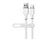 Flexi Pro USB to USB-C Soft-Touch Charge & Sync Cable | 10ft | White 