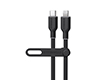 Flexi Pro USB-C to Lightning Soft-Touch Fast Charge Cable | 6ft | Black 