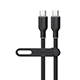 Flexi Pro USB-C to USB-C Soft-Touch Fast Charge Cable | 15ft | Black 