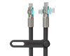 Chunky180 100W USB-C to USB-C Rugged Fast Charge Cable | 6ft | Black