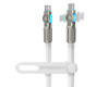 Chunky180 100W USB-C to USB-C Rugged Fast Charge Cable | 12ft | White