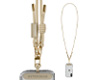 HyperGear TECHcessories | Universal Crossbody Phone Strap | Sand Braided Rope